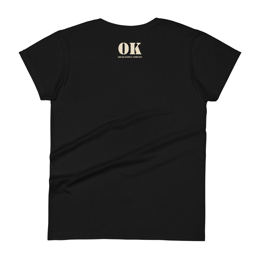 Handwritten - Everything is going to be OK - Black Women's t-shirt