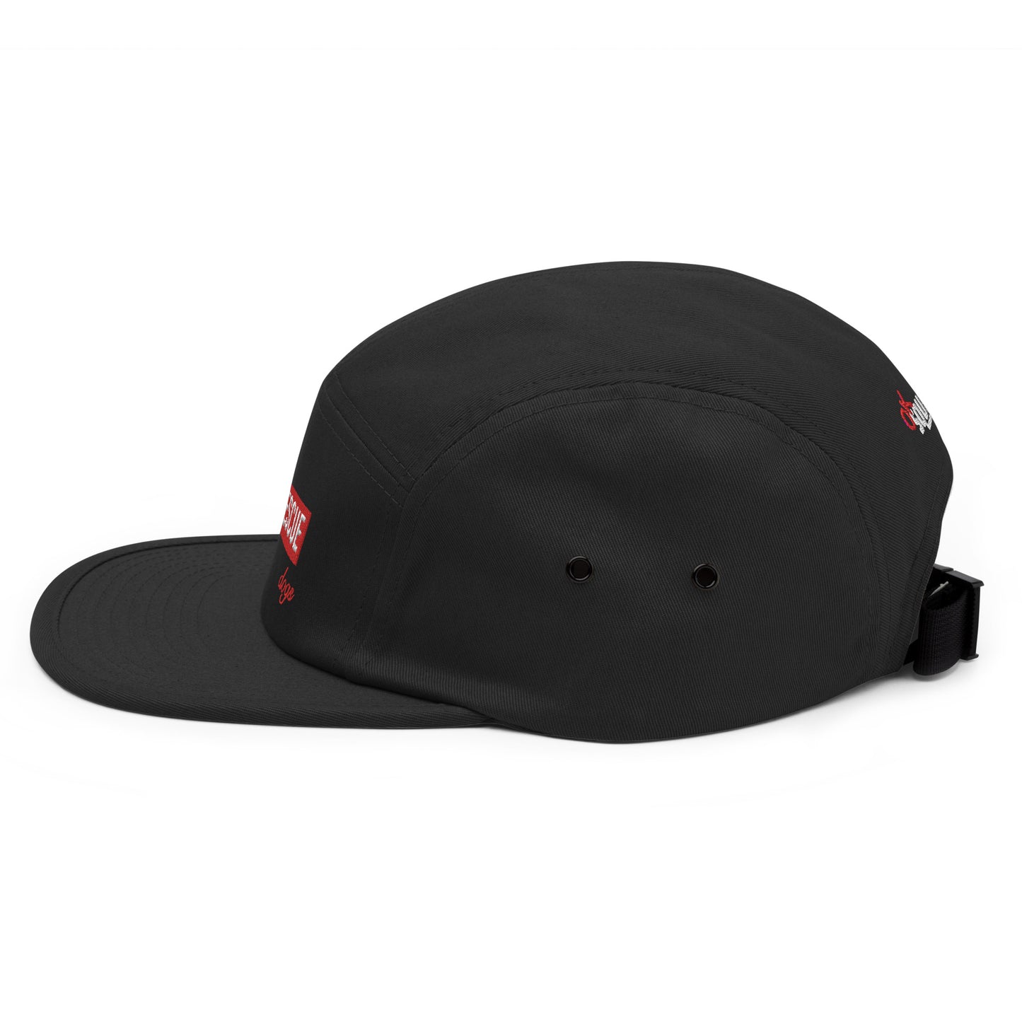 Rescue Dogs Five Panel Cap - Black