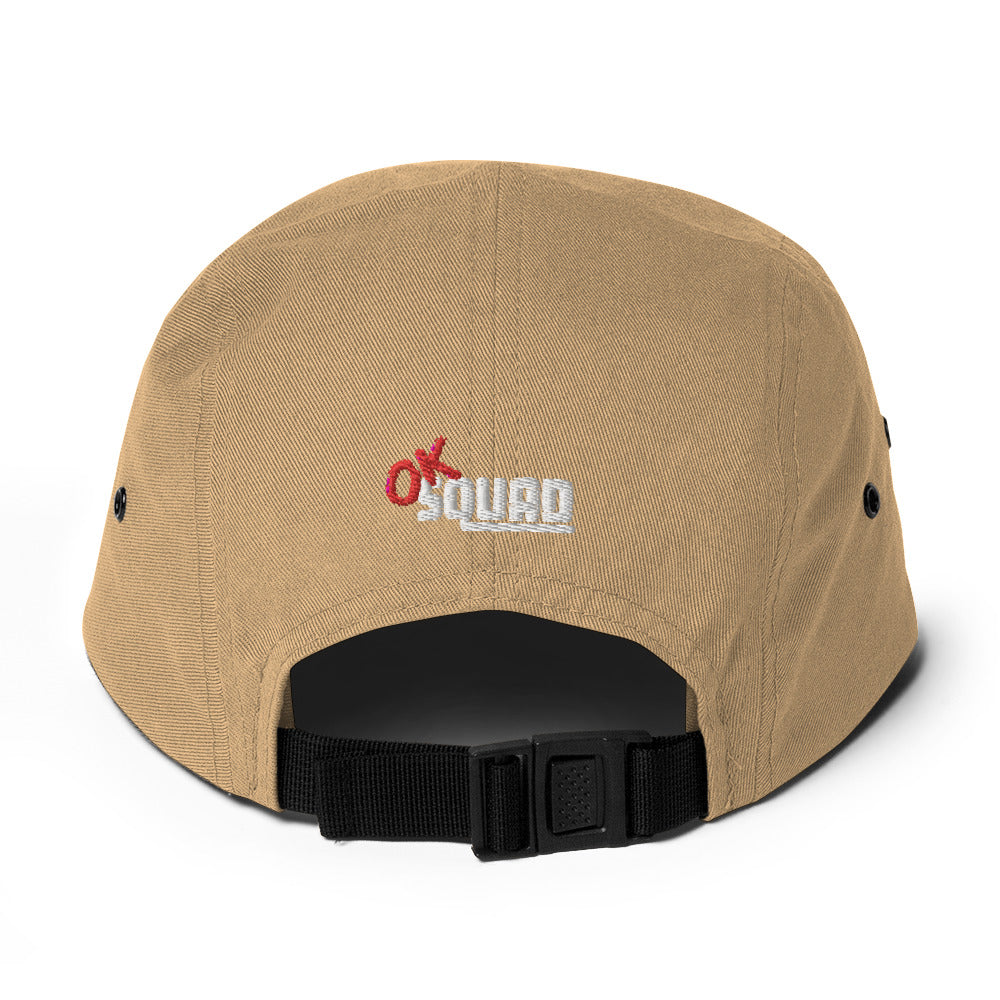 Rescue Dogs Five Panel Cap - Khaki