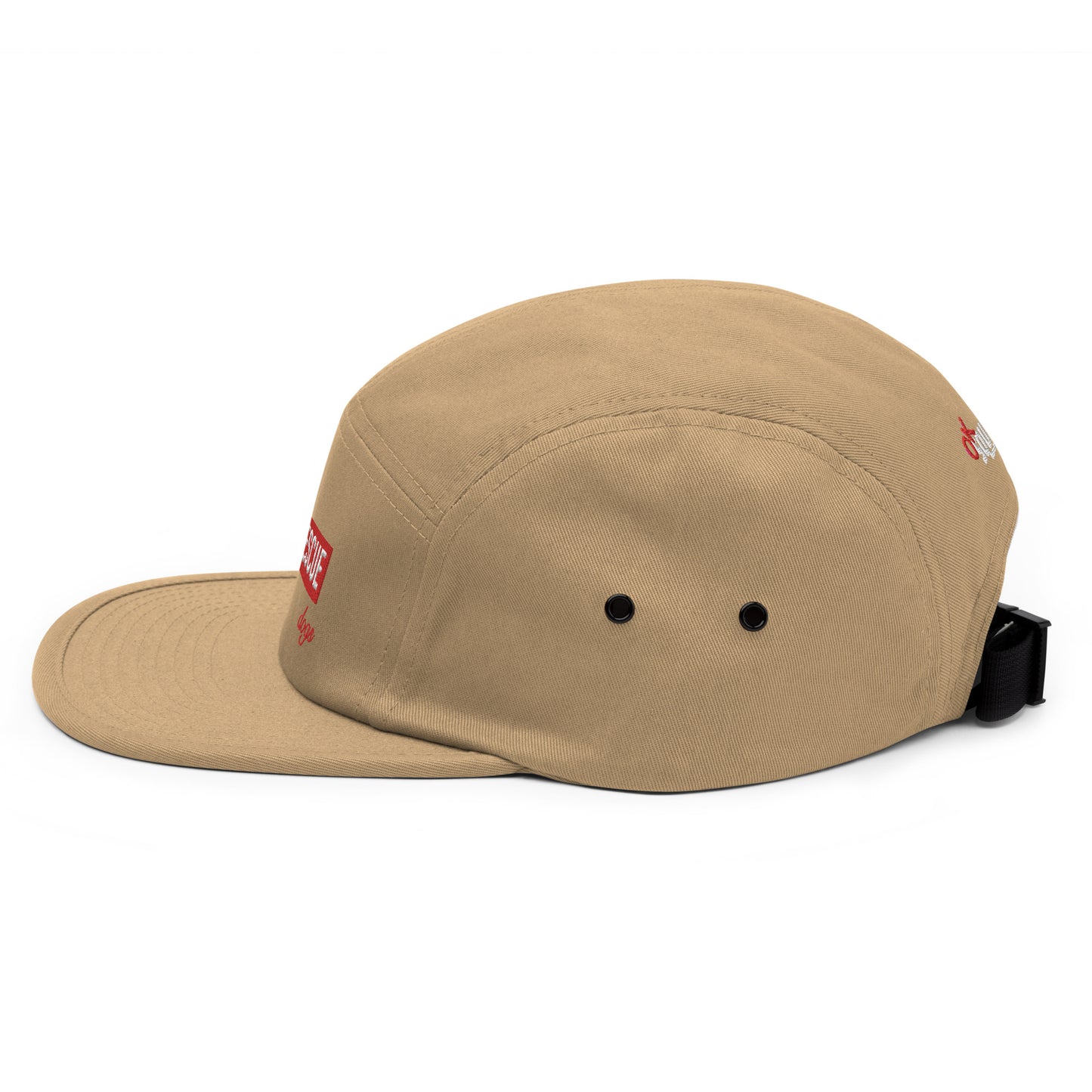 Rescue Dogs Five Panel Cap - Khaki