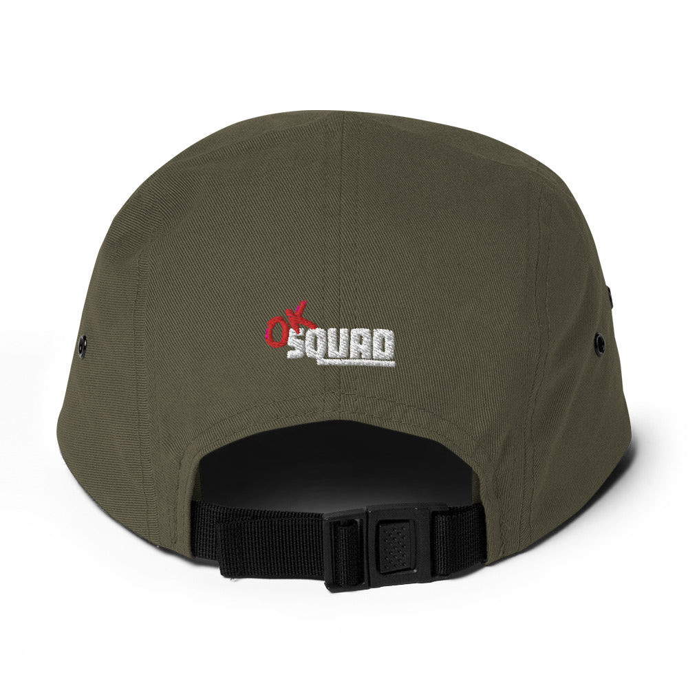 Rescue Dogs Five Panel Cap - Olive