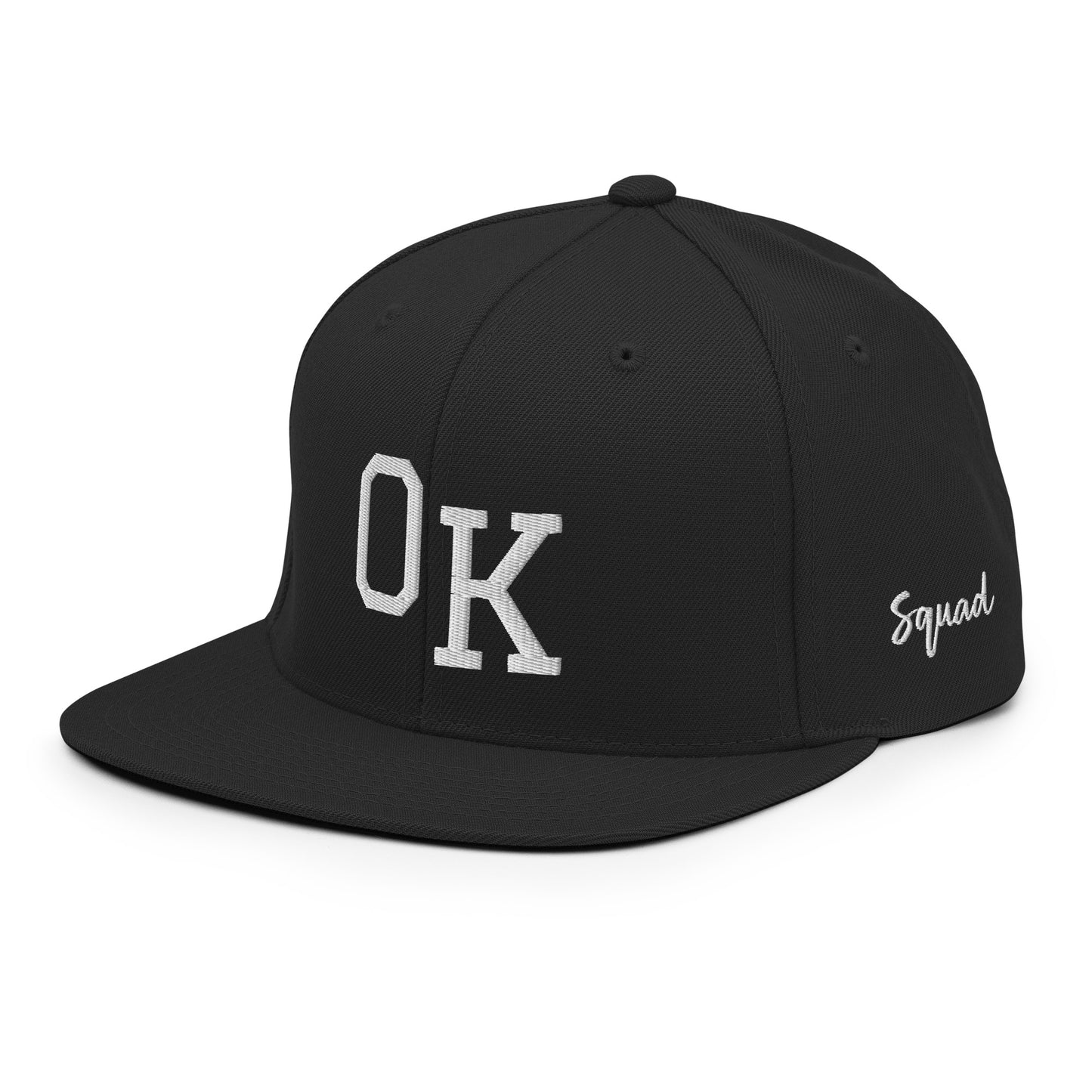 OK Classic Snapback Hat