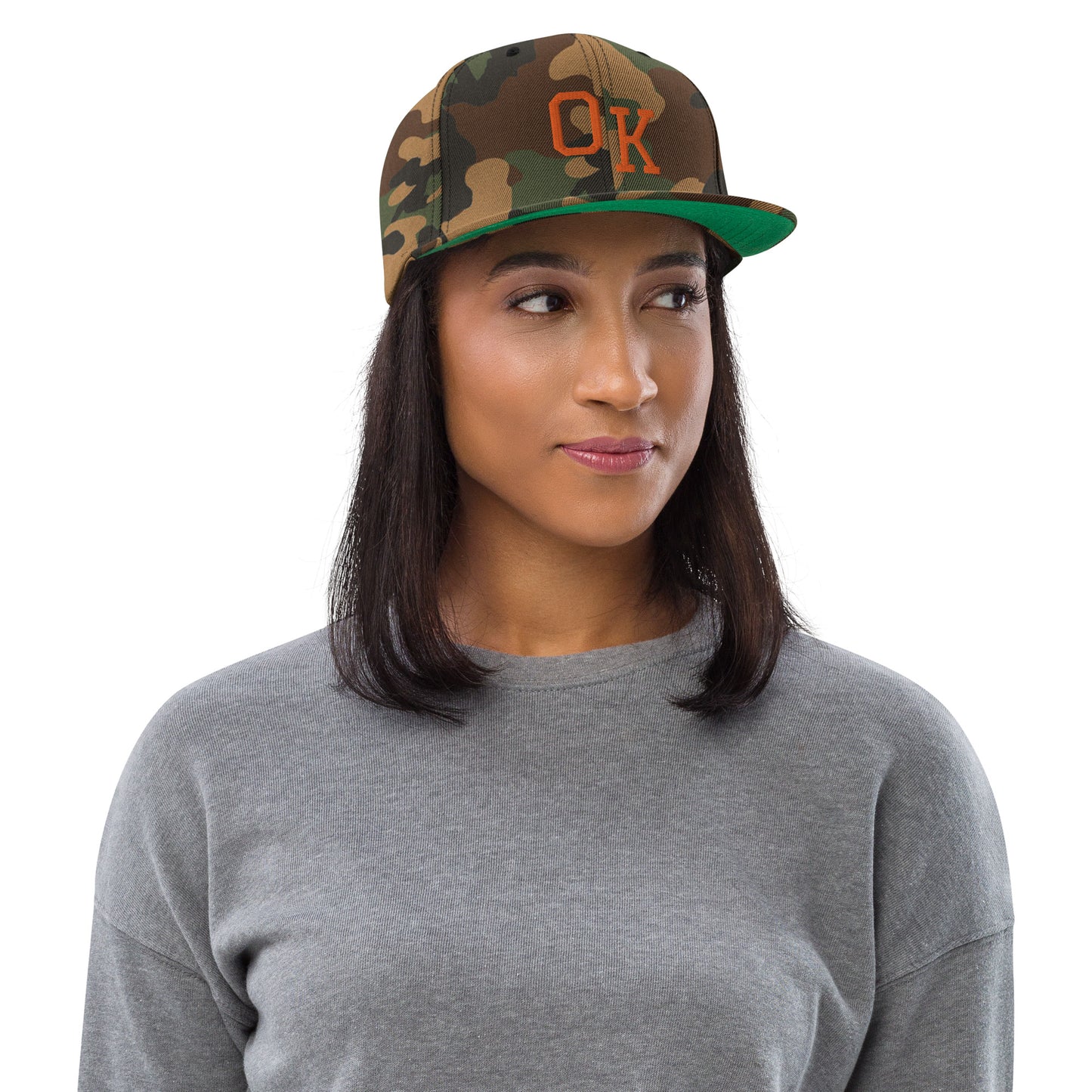 Woodlands OK Snapback Hat