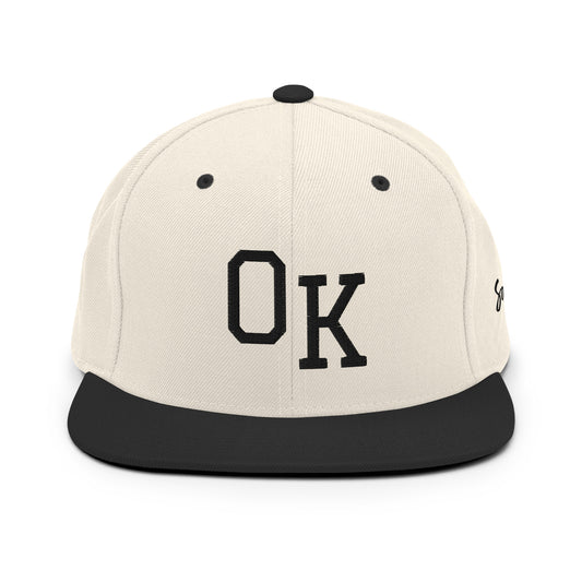 OK Classic Snapback Hat