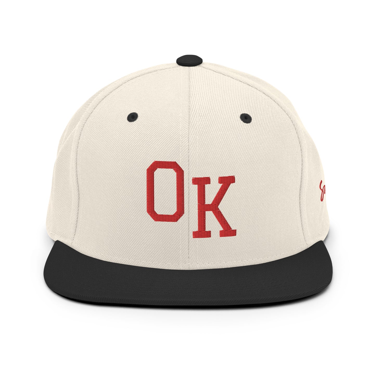 Jersey OK Snapback Hat