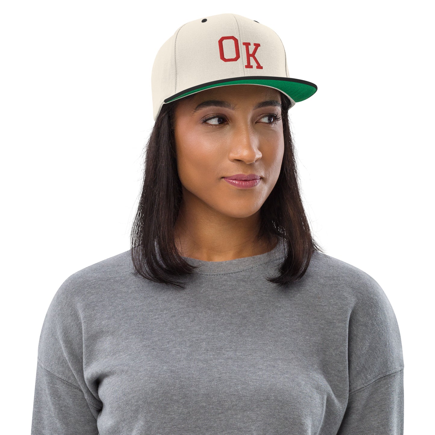 Jersey OK Snapback Hat