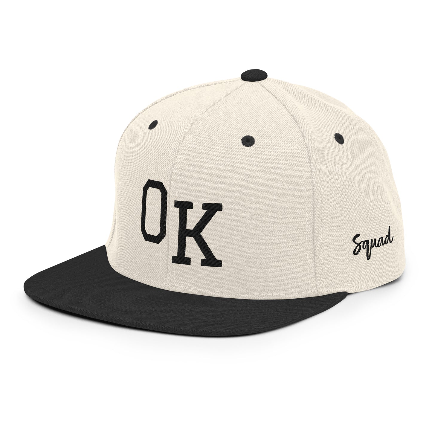 OK Classic Snapback Hat