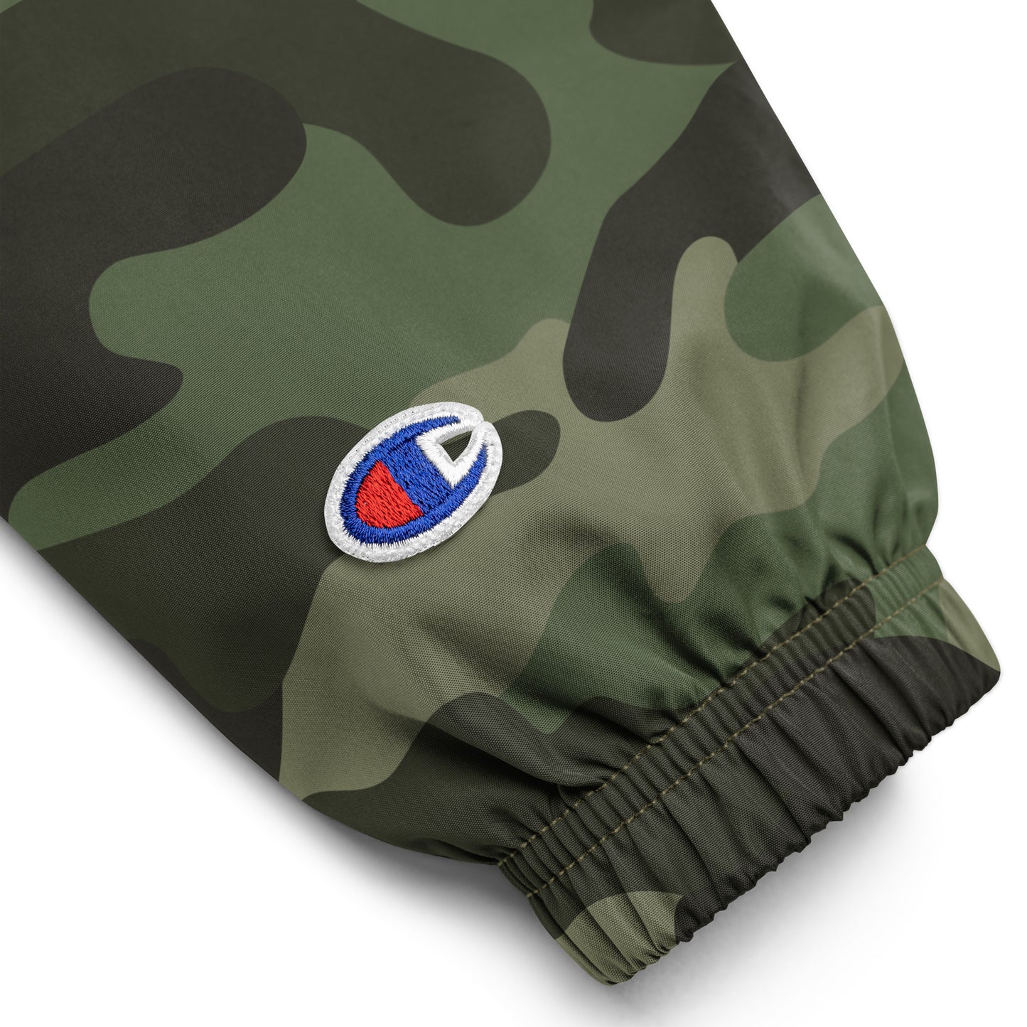 OK Squad Embroidered Champion Packable Jacket - Camo