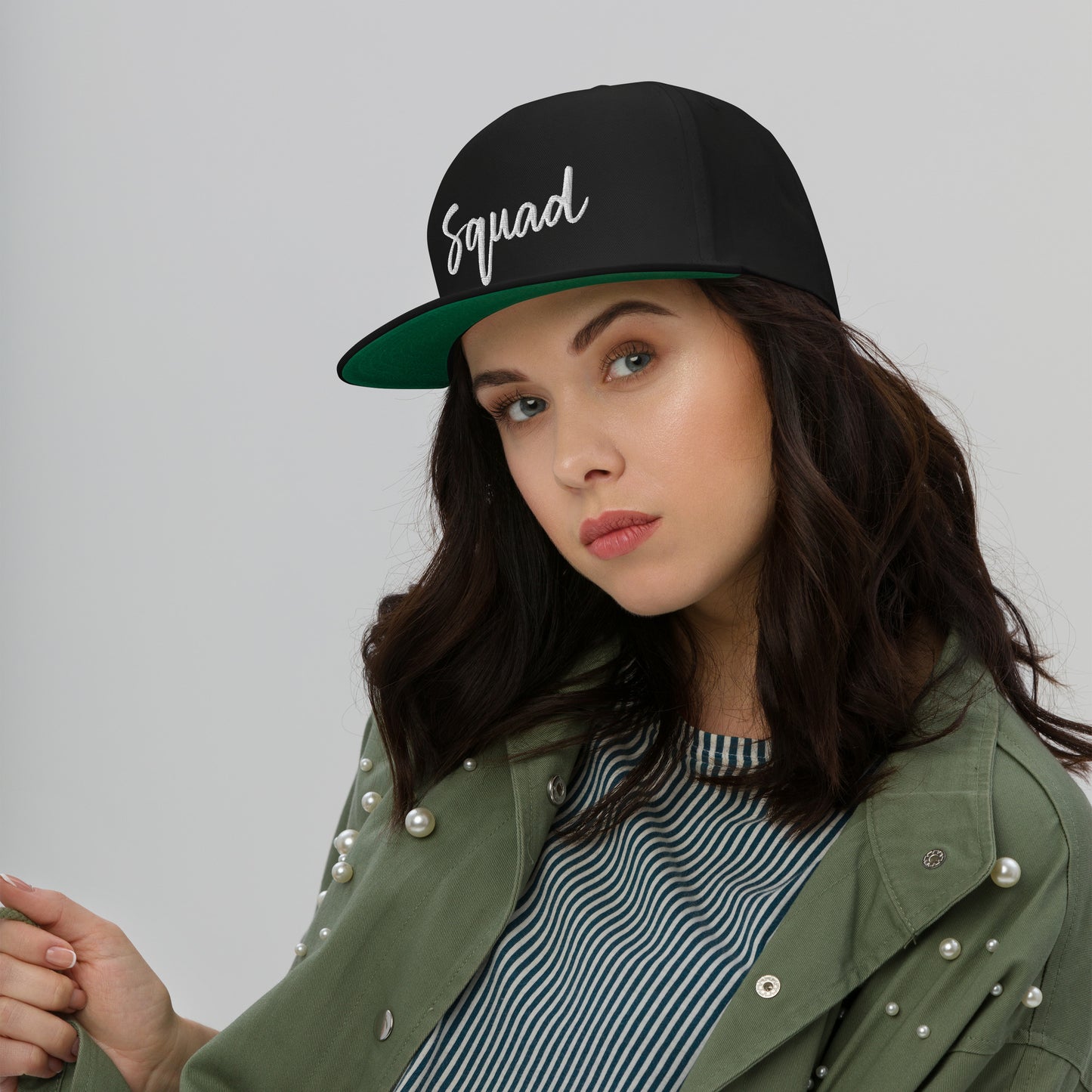 Squad script 5-panel Cap