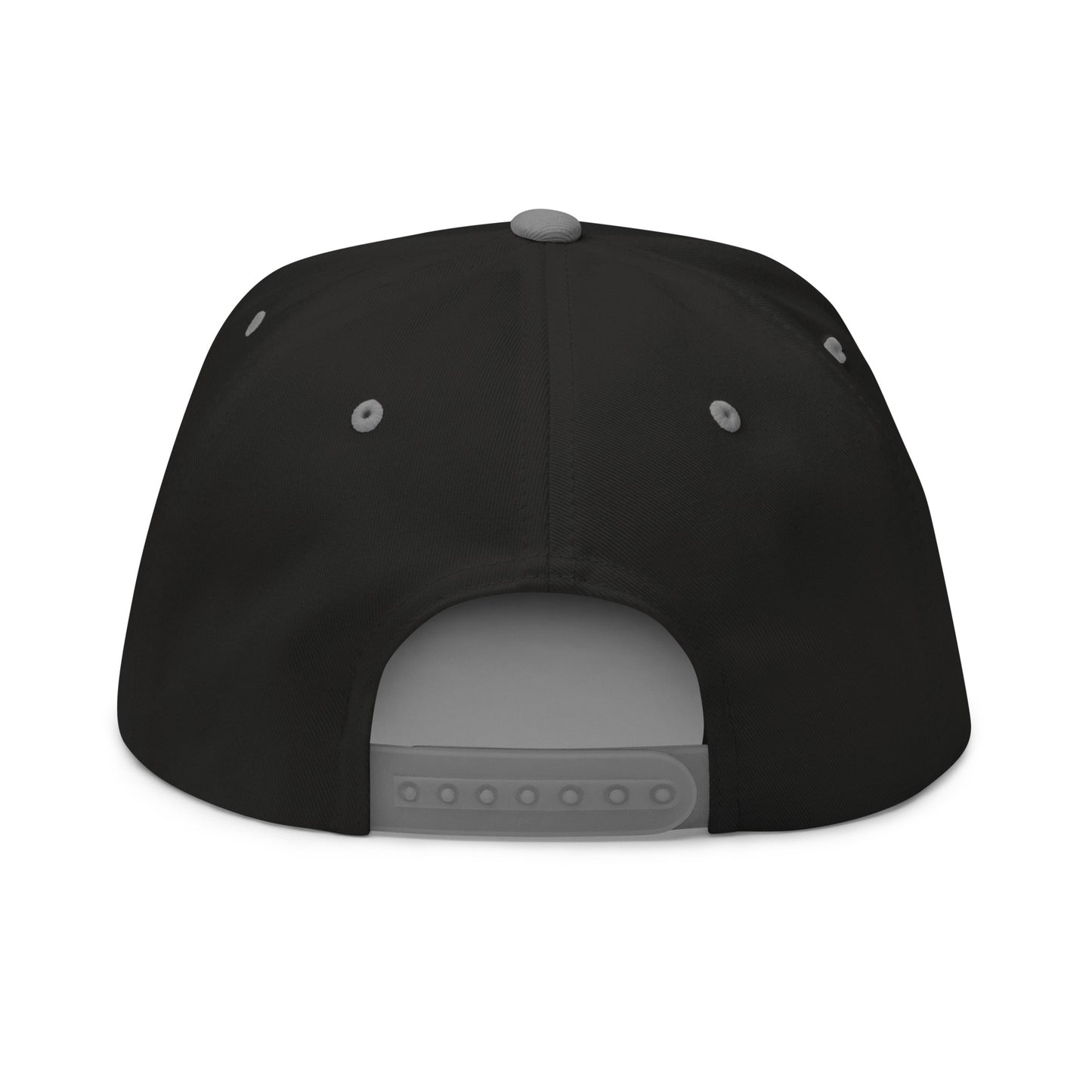 OK Squad 5-Panel Flat Bill Cap - Black/Grey