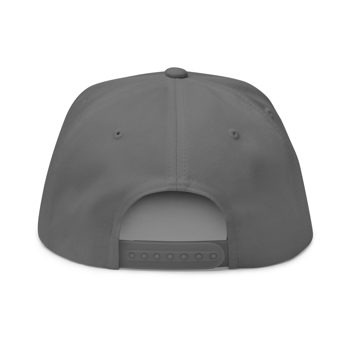 OK Squad 5-Panel Flat Bill Cap - Grey/Maroon