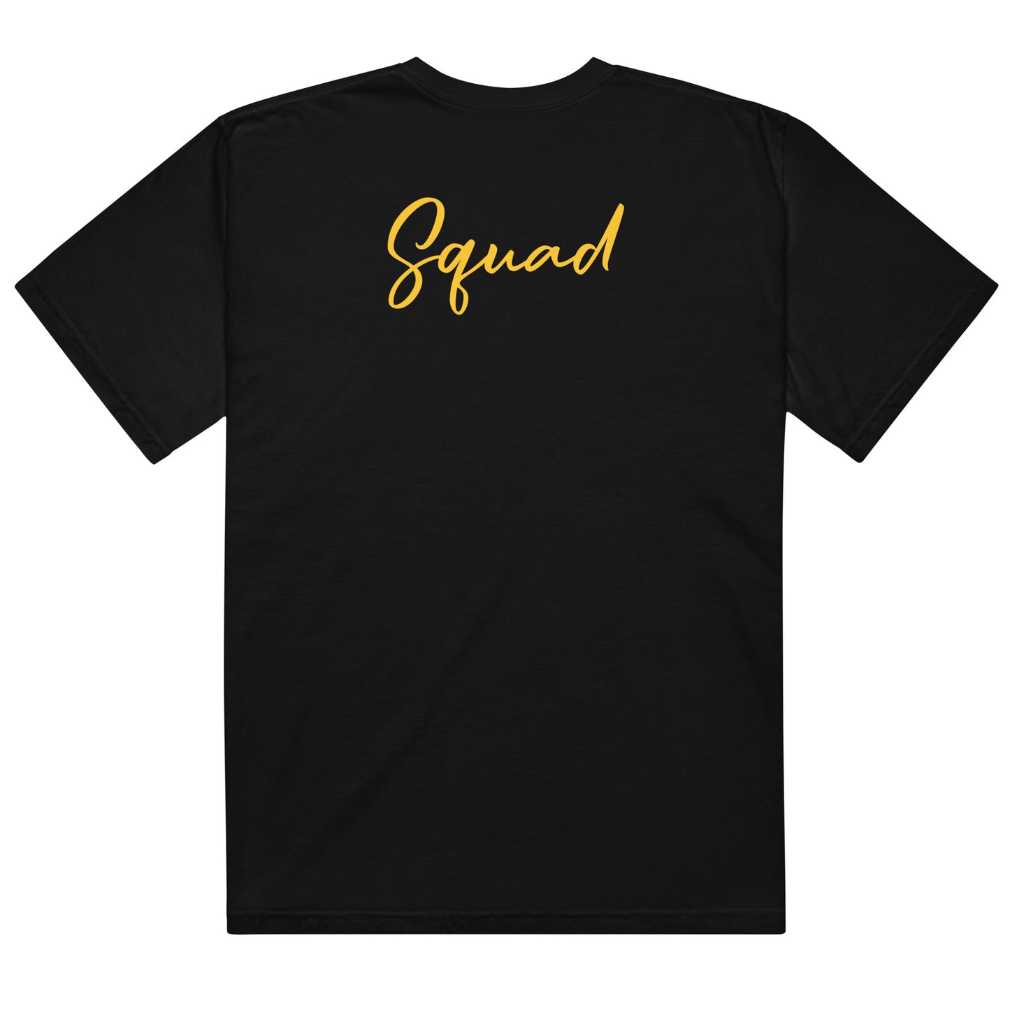 OK Squad Script Unisex garment-dyed heavyweight t-shirt - Black