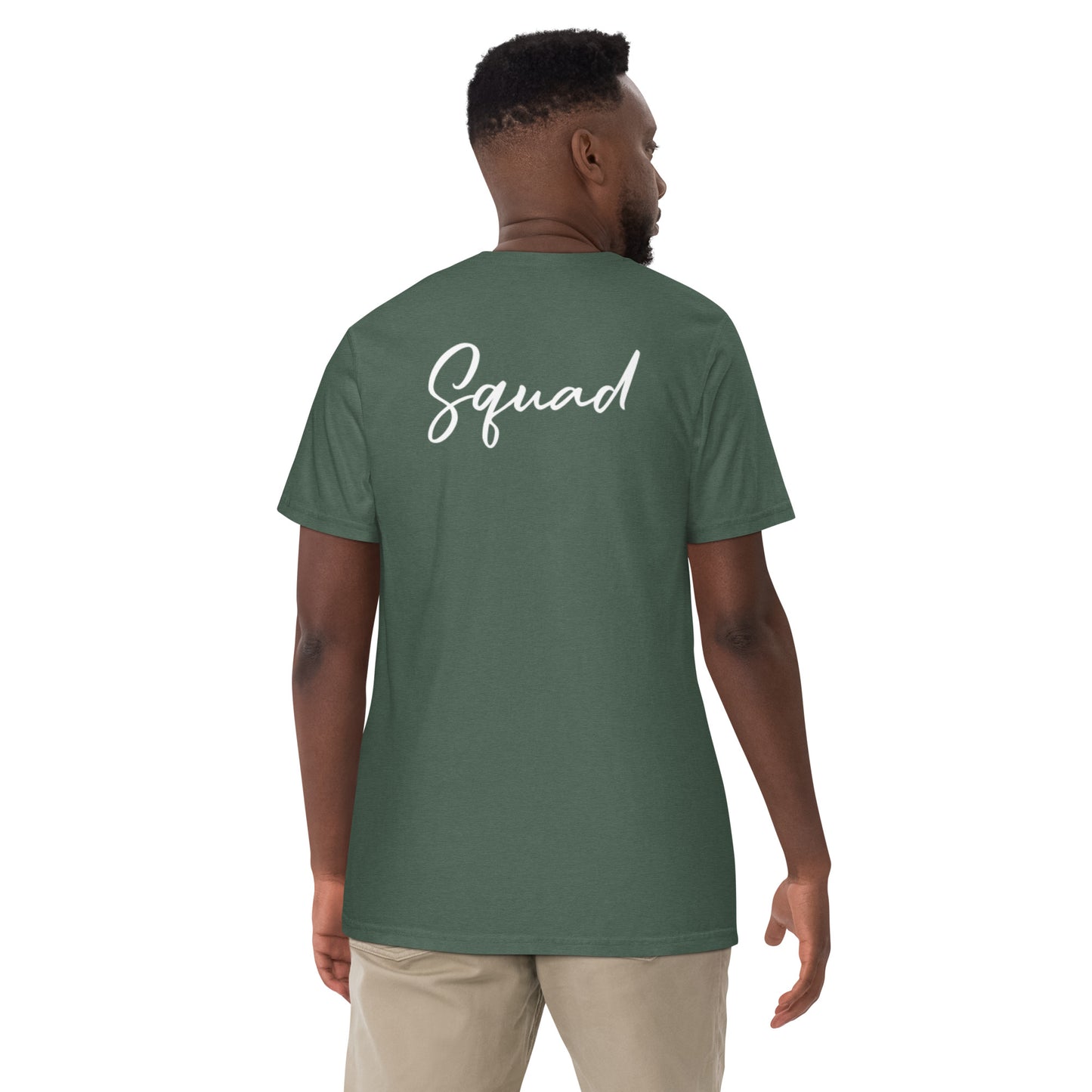 OK Squad Script Unisex garment-dyed heavyweight t-shirt - Blue Spruce