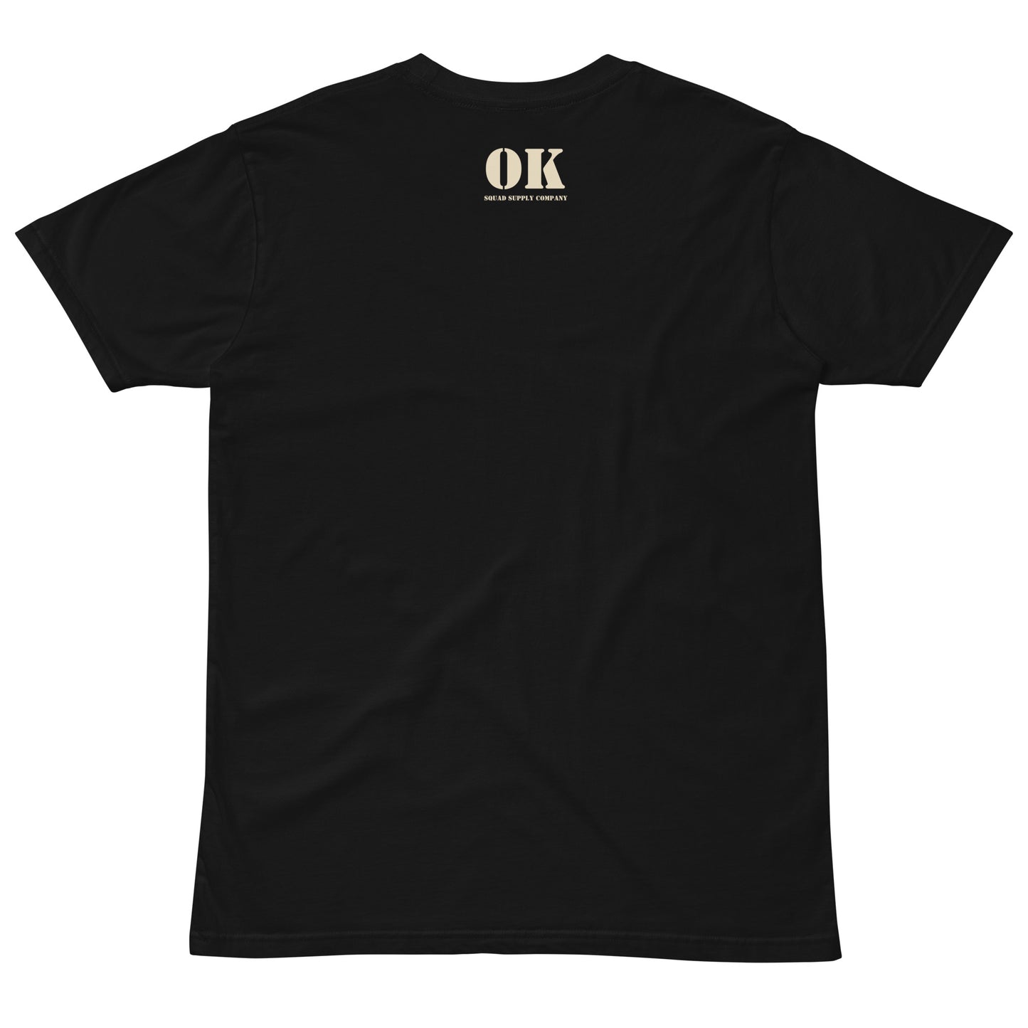 Handwritten - Everything is going to be OK - Black Unisex Premium Tee