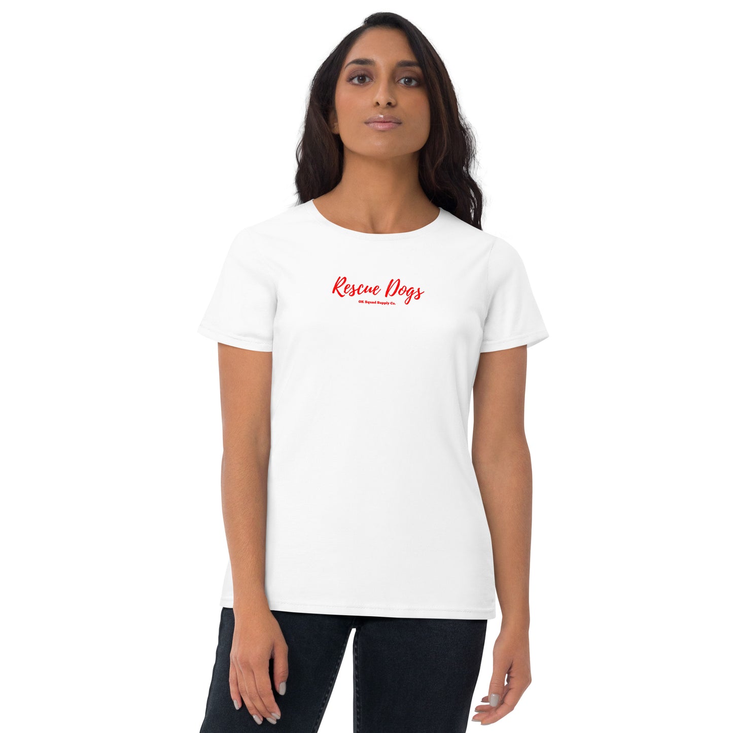 Rescue Dogs White Women's t-shirt