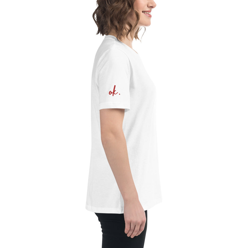 4 the Dogs - White - Women's Relaxed T-Shirt